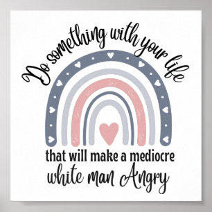 Affiche Retro Saying Faites quelque chose de votre vie