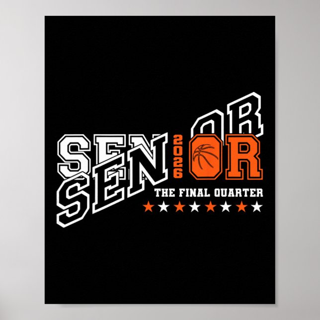 Affiche Retro Senior 2026 Le Dernier Trimestre Sketll Cl D (Devant)