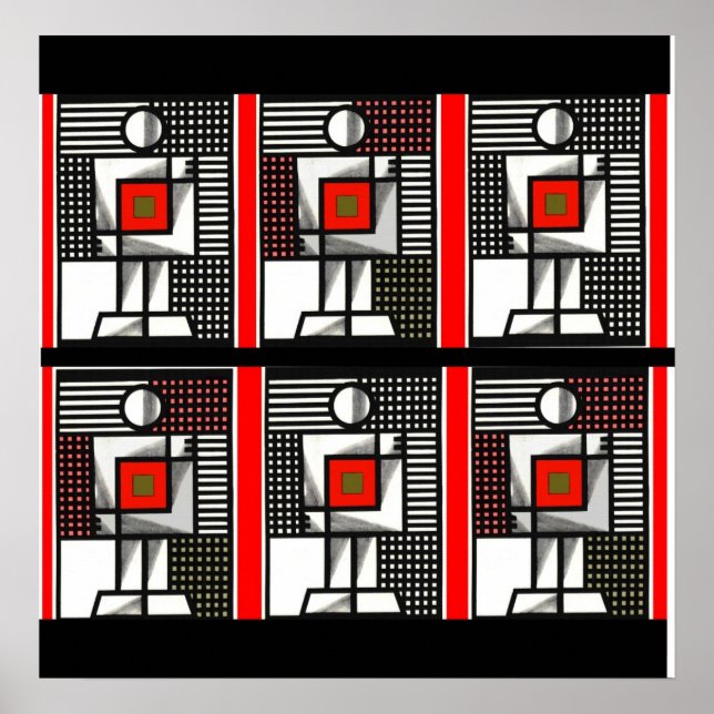 Affiche Rétro soviétique (Devant)