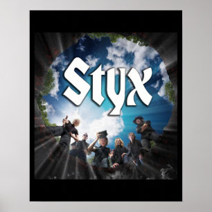 Affiche Retro The STYX Band Classic Music Gift pour fans