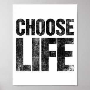 Affiche Retro Vintage 80s Halloween Costume Choisir Vie Di