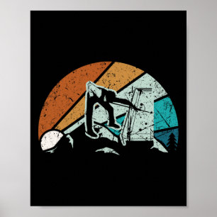 Affiche Retro Vintage Billard Jeu 8 Ll Pool Player Tour