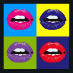 Affiche Retro Vintage Élégant Chic Hipster Pop Art<br><div class="desc">Poster d'art pop huppster chic et rétro Vintage. Parfait pour la maison,  le bureau,  l'école,  le lobby,  n'importe où.</div>