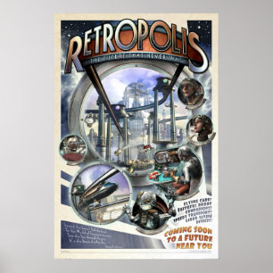 Affiche Retropolis (20x30")