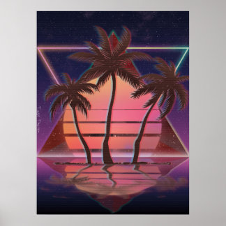 Affiche Rétrowave