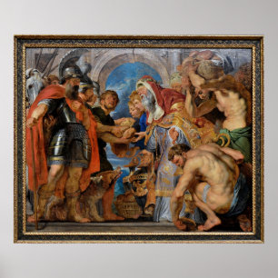 Affiche Réunion d'Abraham et Melchizedek