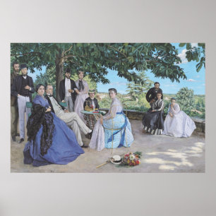 Affiche Réunion de famille, 1867