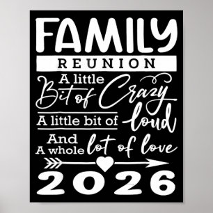 Affiche Réunion de famille 2026 Amateurs de famille drôles
