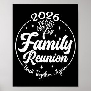 Affiche Réunion de famille 2026 Ensemble à nouveau Réunion