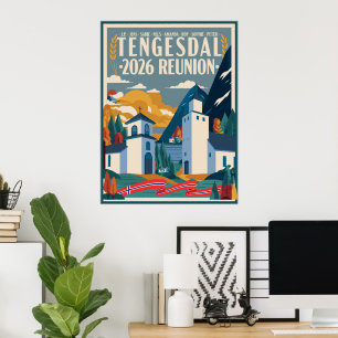 Affiche Réunion de famille Tengesdal 2026