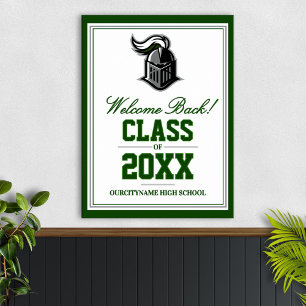 Affiche Réunion de la classe des mascottes de l'école Bien