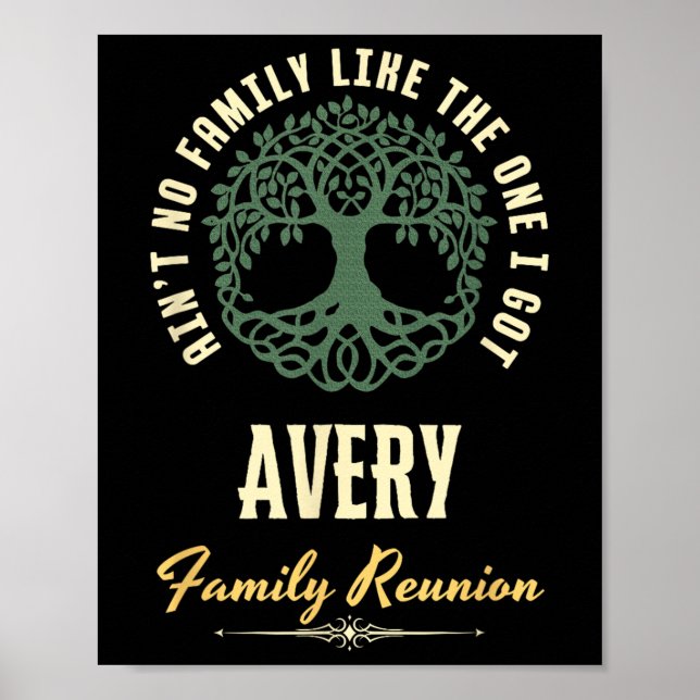Affiche Reunion familiale 2025 Conception correspondante - (Devant)