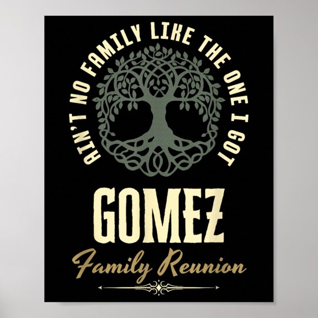 Affiche Reunion familiale 2025 Conception de jumelage - Go (Devant)
