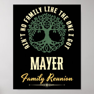 Affiche Reunion familiale 2025 Conception de jumelage - Ma