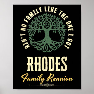 Affiche Reunion familiale 2025 Conception de jumelage - Rh