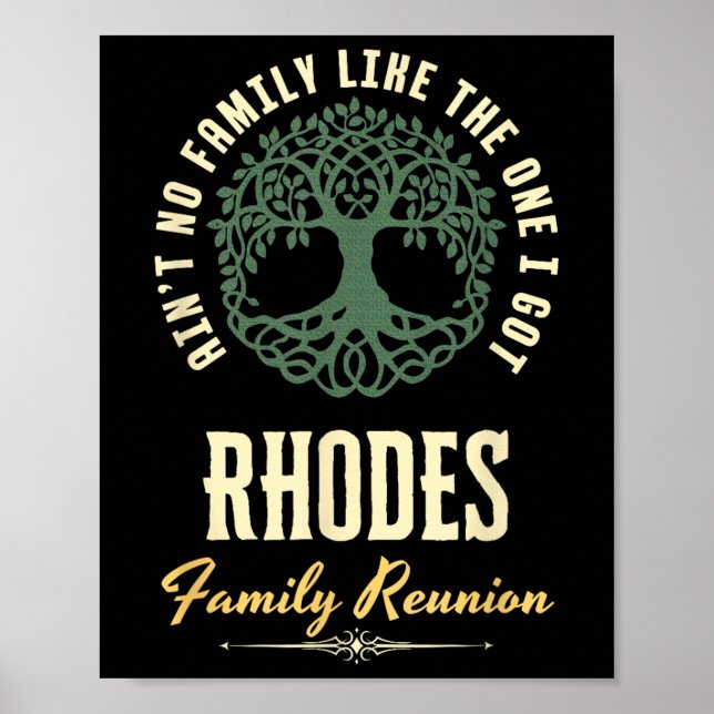 Affiche Reunion familiale 2025 Conception de jumelage - Rh (Devant)