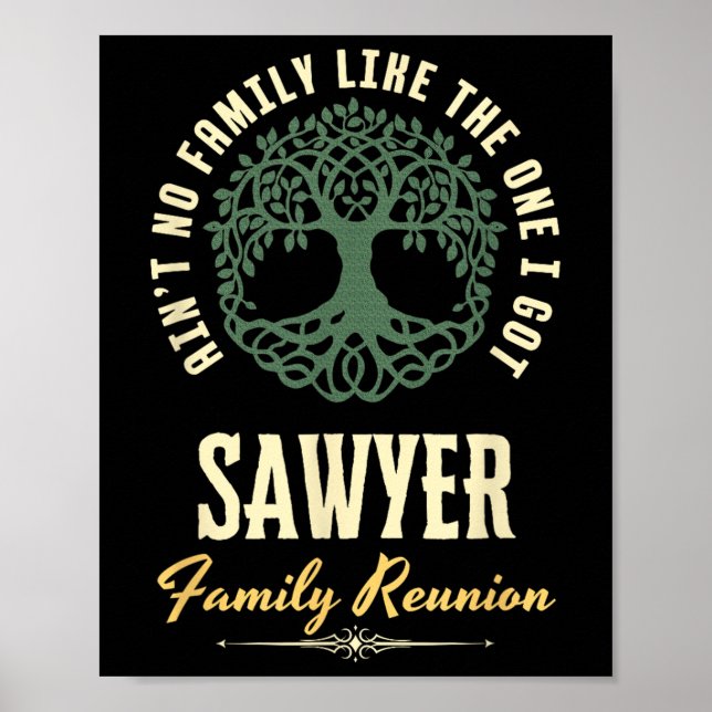 Affiche Reunion familiale 2025 Conception de jumelage - Sa (Devant)