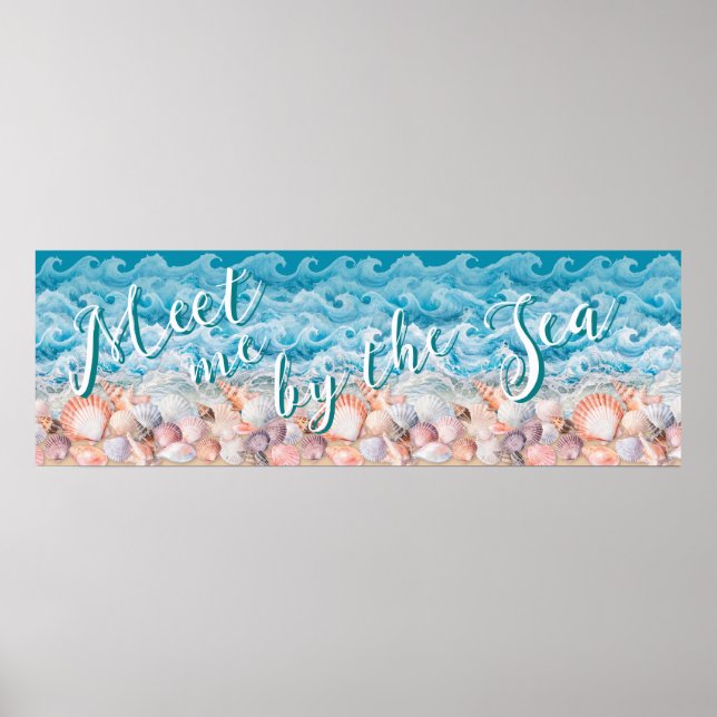Affiche Réunis par les Coquillages et les Vagues d (Devant)