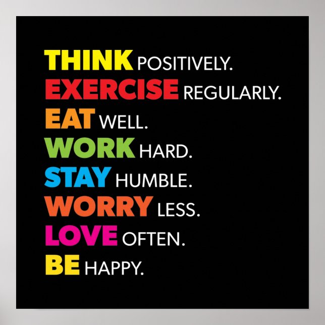 Affiche Réussite et motivation du gymnase (Devant)