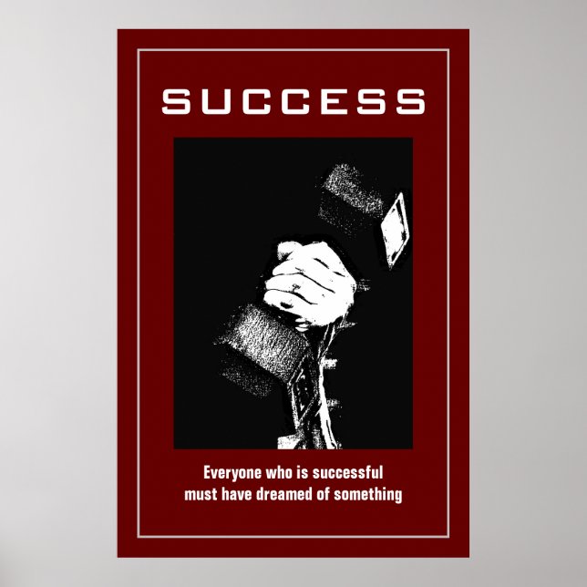 Affiche Réussite Formation Bodybuilding (Devant)