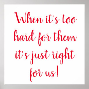 Affiche Réussite Motivation Inspiration manuscrite