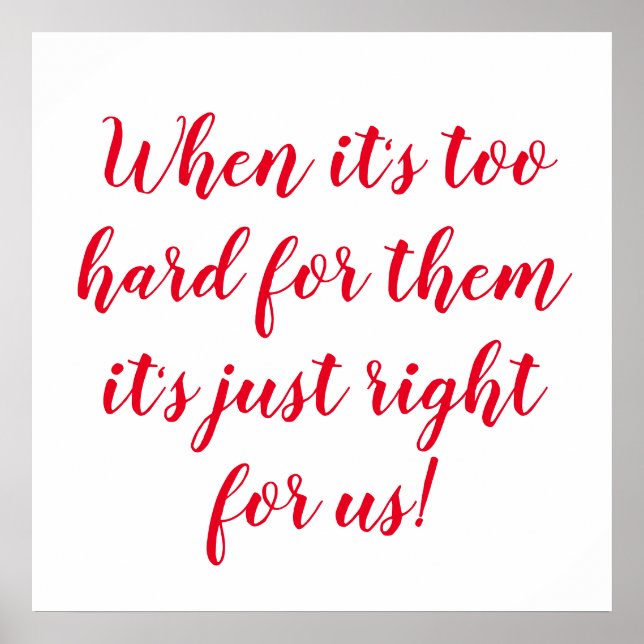 Affiche Réussite Motivation Inspiration manuscrite (Devant)