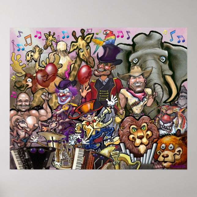 Affiche Rêve de cirque (Devant)