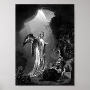 Affiche Rêve de copie vintage d'art de Jacob