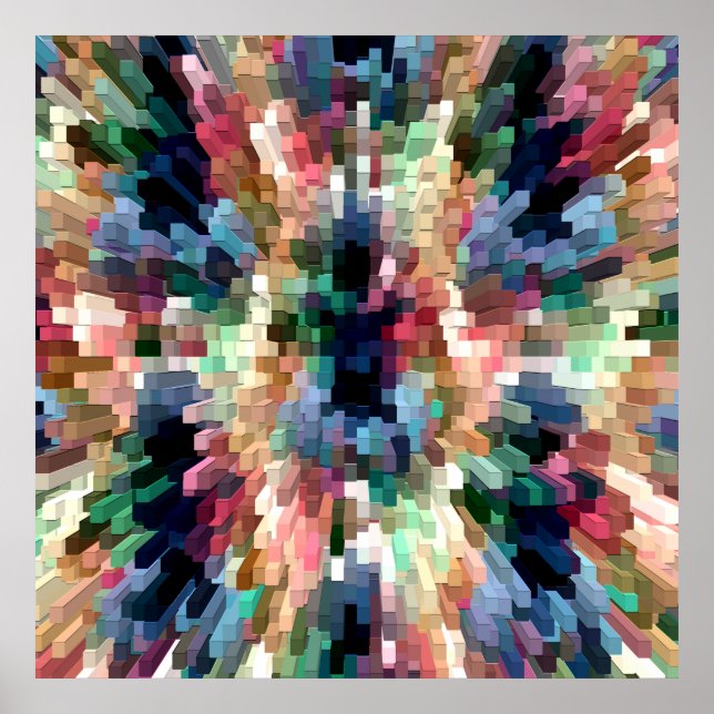 Affiche Rêve de couleur..... (Devant)