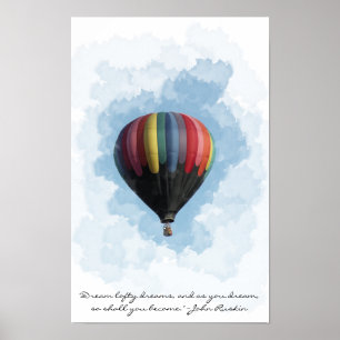 Affiche Rêve de Montgolfière