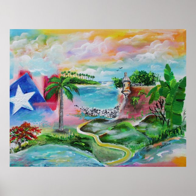 Affiche Rêve de Porto Rico 010823 (Devant)