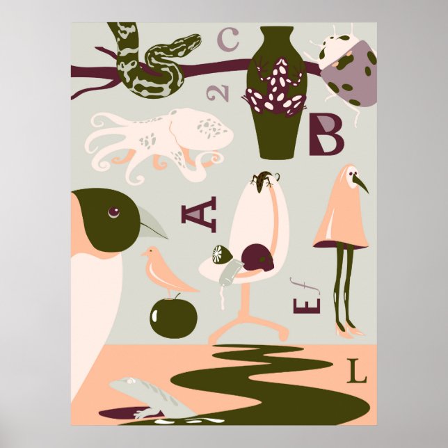 Affiche Rêve de zoo  (Devant)