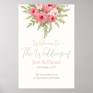 Affiche Rêve Fuchsia