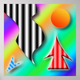 Affiche Rêve psychadélique