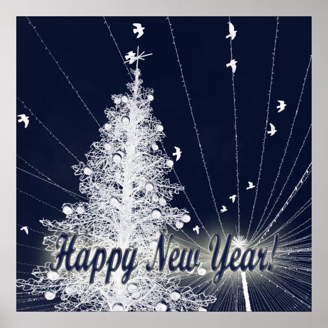 Affiche Réveillon du Nouvel An (Devant)