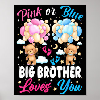 Affiche Révélation de sexe Bears Nk Or Blue Big Brother Lo