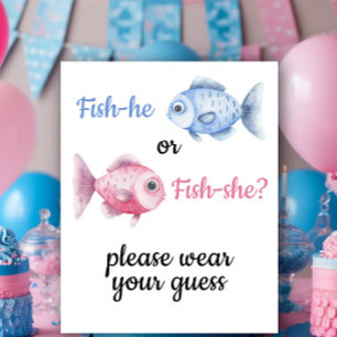 Affiche Révélation du sexe du poisson - Veuillez porter vo