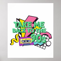 Revenez à 90s Color Pop Art