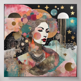 Affiche Rêver Avec Des Étoiles