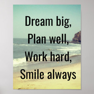 Affiche Rêver grand