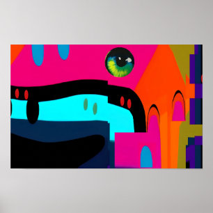 Affiche Rêver le surréalisme de Ken Gage Build