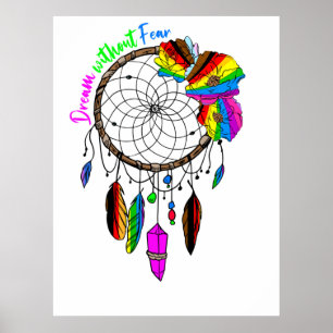 Affiche Rêver sans crainte - LGBTQ+ Dream Catcher