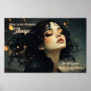 Affiche Rêverie céleste / Poussière d'étoiles et Ombres