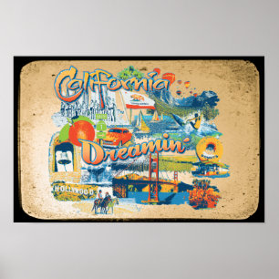 Affiche Rêverie de Californie