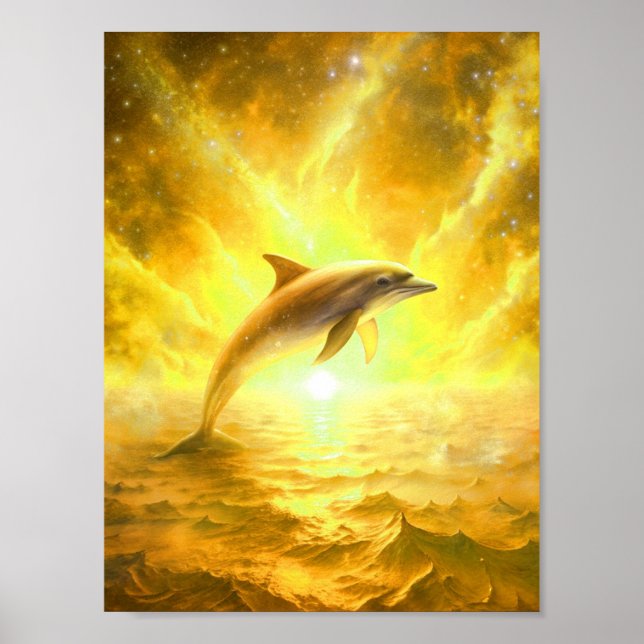 Affiche "Rêves de dauphins" (Devant)