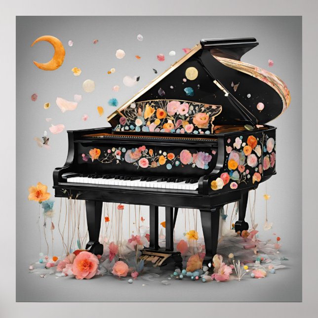 Affiche Rêves de piano fantaisistes (Devant)
