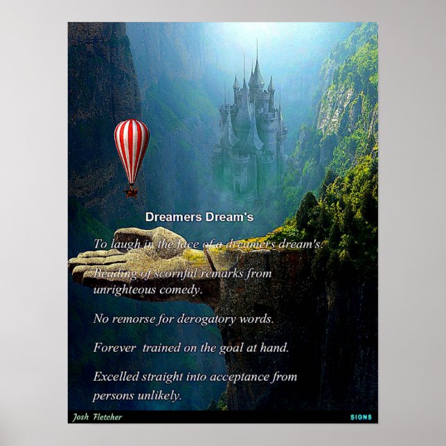 Affiche Rêves de rêveurs (Devant)