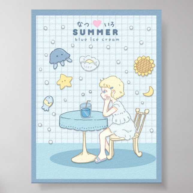 Affiche 🌊✩ Rêves d'été en mer ✩🌊  (Devant)