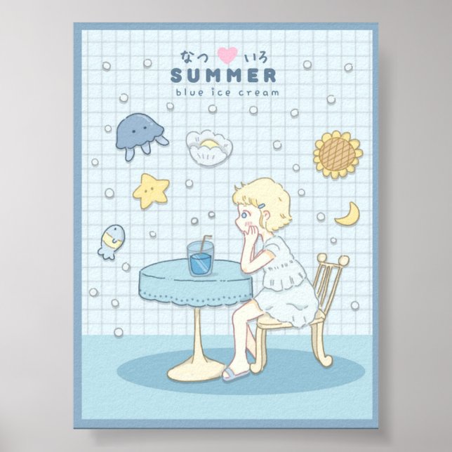Affiche 🌊✩ Rêves d'été en mer ✩🌊  (Devant)