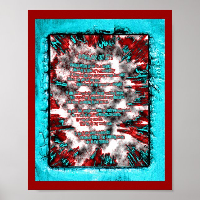 Affiche Rêves du péché (Devant)